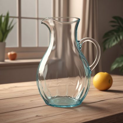 Retro Glass Jug (330 ml)